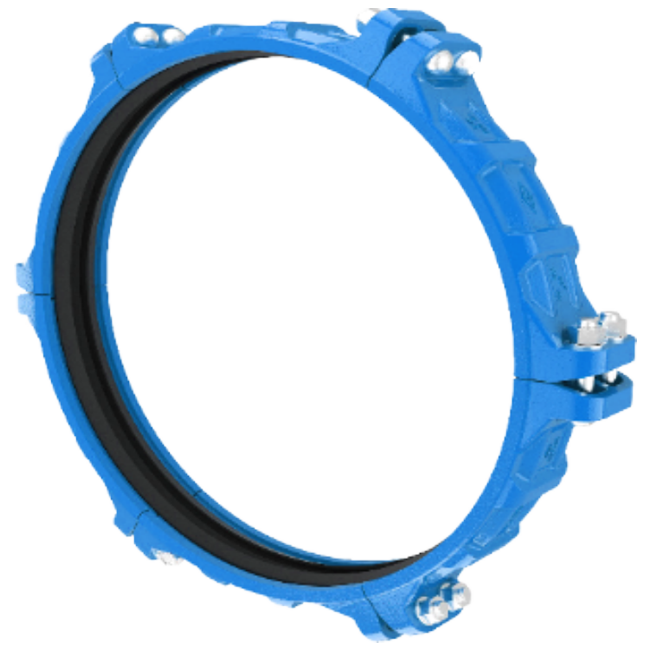 大口徑溝槽管卡